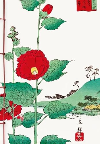 Carnet Hazan gaufré Fleurs 18 x 26 cm (papeterie)