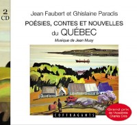 Cd poésies contes et nouvelles du Québec