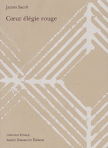 Coeur élégie rouge