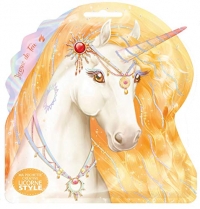 Licorne Style - Ma pochette créative - Licorne de feu