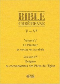 Bible chretienne 5 psaumes