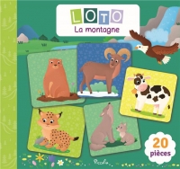 Loto les animaux de la montagne