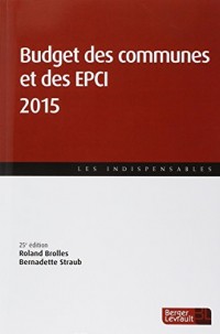 Budget des communes et des EPCI 2015