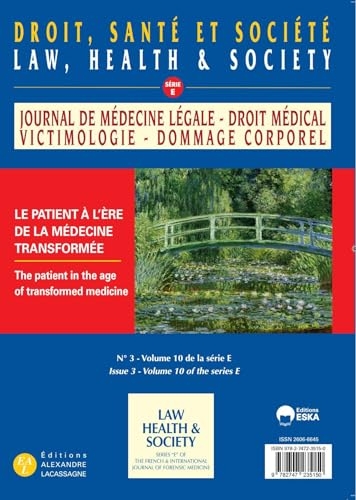Le patient à l'ère de la médecine transformée: Droit Santé et Société (2023) (10)