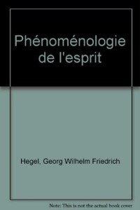 Phénoménologie de l'esprit