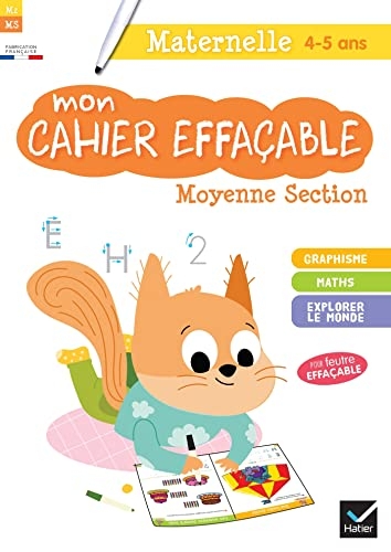 Mon cahier effaçable Moyenne Section