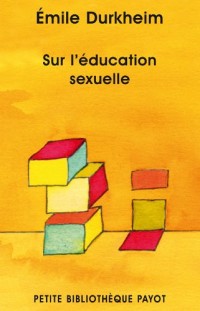 Sur l'éducation sexuelle