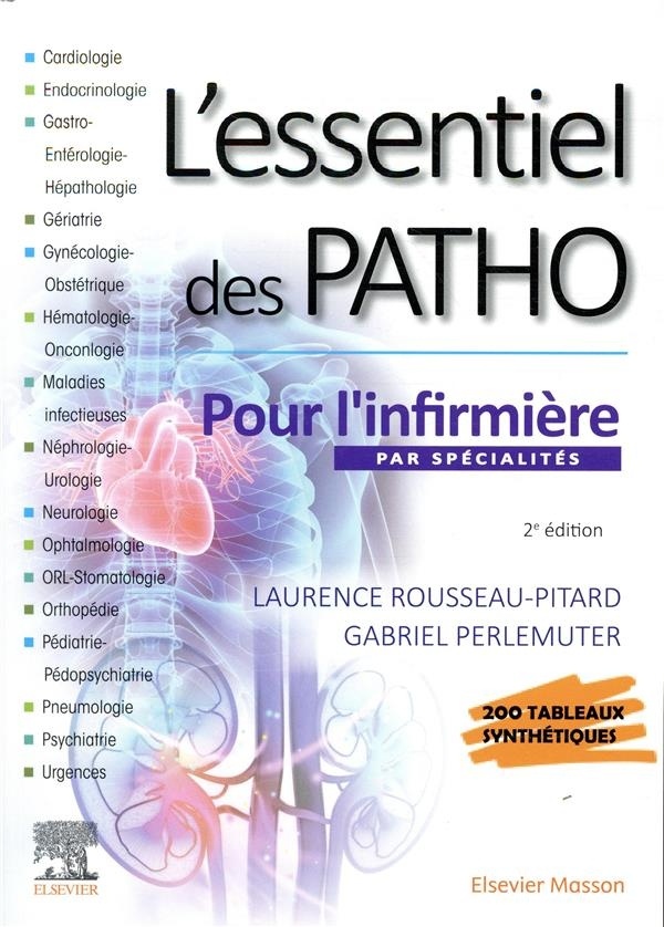 L'essentiel des PATHO: par spécialités pour l'infirmière