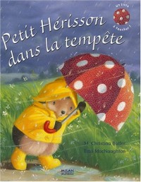 Petit hérisson dans la tempête