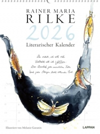 Rilke-Kalender 2026 - Wandkalender: Illustrierter Wandkalender mit Gedichten