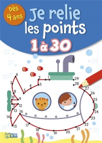 Je relie les points de 1 a 30