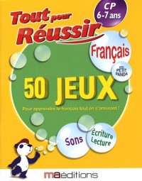 Français avec petit panda : 50 jeux CP 6-7 ans