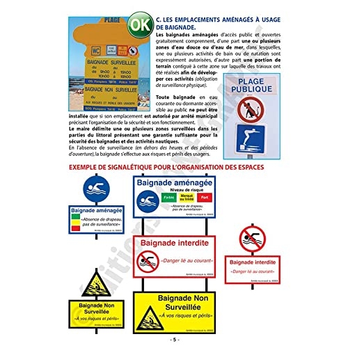 Mise à jour 2023 du livre B.N.S.S.A. - Brevet National de Sécurité et de Sauvetage Aquatique