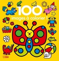 100 images à colorier ! : Le papillon - Dès 3 ans