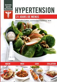 Hypertension : 21 jours de menus