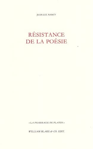 Résistance de la poésie