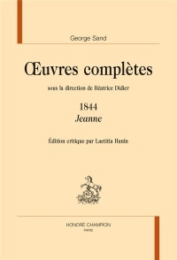 uvres complètes sous la direction de Béatrice Didier. 1844. 