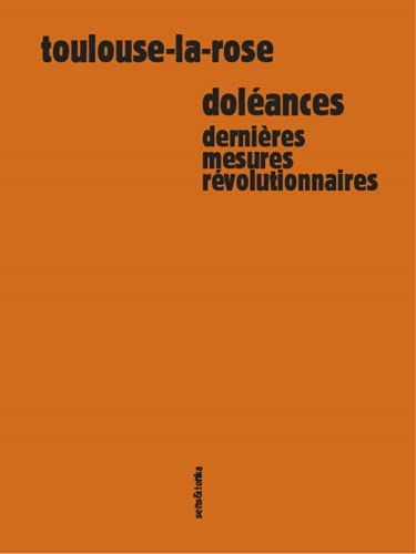 Doléances : Dernières mesures révolutionnaires