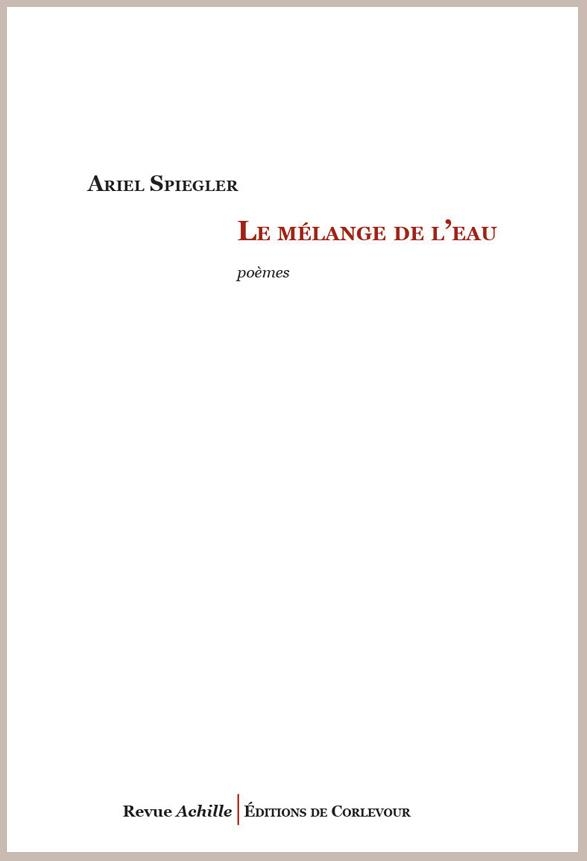 Le mélange de l'eau