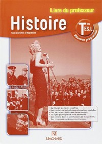 Histoire Tles ES-L, nouveau programme : Livre du professeur