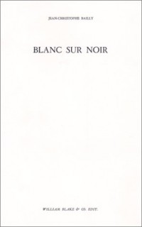 Blanc sur noir