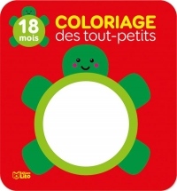 Coloriage des tout-petits : La tortue - Dès 18 mois