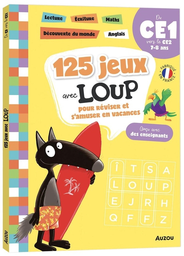 125 JEUX AVEC LOUP DU CE1 AU CE2