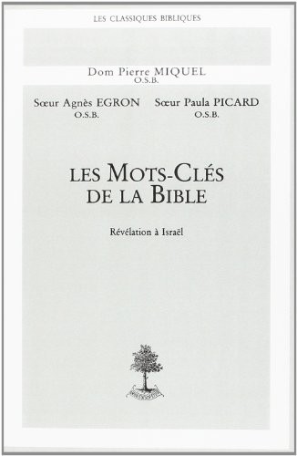 Les mots-clés de la Bible: Révélation à Israël