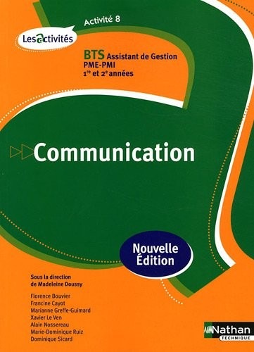 ACTIVITE 8 COMMUNICATION BTS