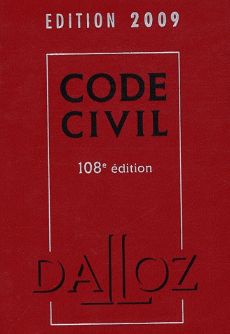 Droit civil 2009 : Coffret en 2 volumes : Code civil 2009, Lexique des termes juridiques (1Cédérom)