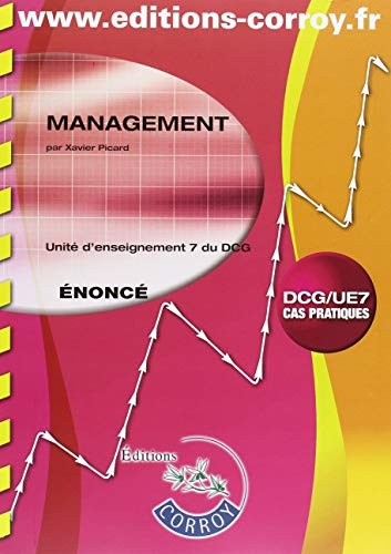 Management Énoncé: UE 7 du DCG