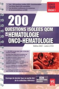 200 questions isolées QCM en onco-hématologie