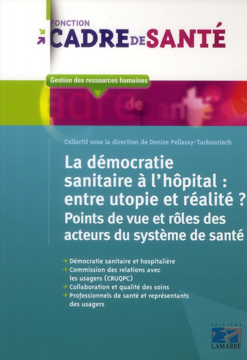 La démocratie sanitaire à l'hôpital: entre utopie et réalité: Points de vue et rôles des acteurs du système de santé