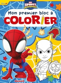 Marvel Spidey et ses amis extraordinaires - Mon premier bloc à colorier