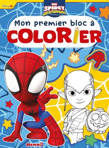 Marvel Spidey et ses amis extraordinaires - Mon premier bloc à colorier