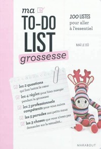 To do List grossesse