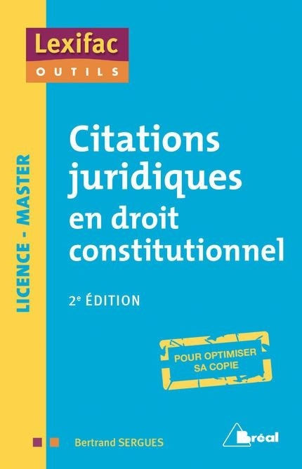 Citations juridiques en droit constitutionnel