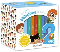 La petite bibliothèque de mes 2 ans – Coffret 6 albums jeunesse tout-carton sur les rituels – À partir de 2 ans