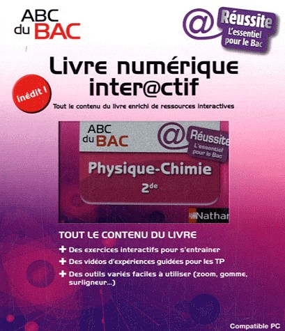 Livre numérique interactif Physique - Chimie 2e