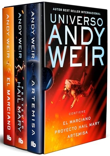Estuche Andy Weir (Contiene: El marciano / Proyecto Hail Mary / Artemisa) / Andy Weir Box Set (Contains: The Martian / Project Hail Mary / Artemis)