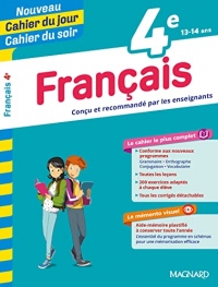 4E FRANCAIS CAHIER DU JOUR CAHIER DU SOI