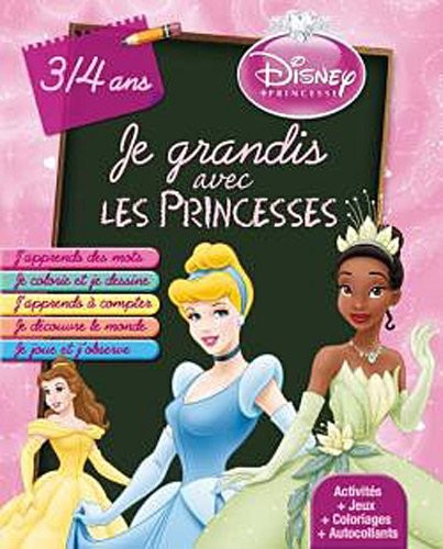 Je grandis avec Princesses 3/4 ans