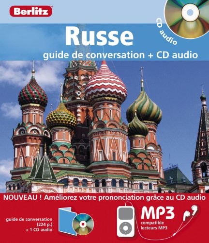 Russe Coffret guide de conversation + CD audio