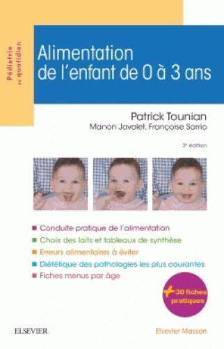 Alimentation de l'enfant de 0 à 3 ans 3e