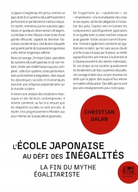 L’école japonaise au défi des inégalités : la fin du mythe égalitariste