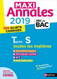 Maxi Annales ABC du Bac 2019 - Terminale S