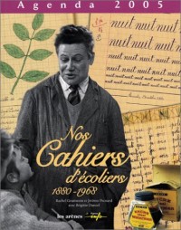 Agenda cahiers d'ecolier 2005
