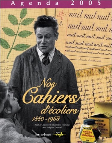 Agenda cahiers d'ecolier 2005