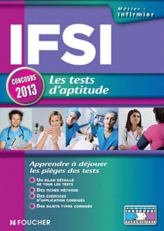 IFSI les tests d'aptitude Concours 2013