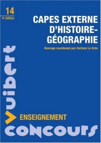 Capes externe d'histoire géographie